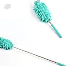 신축식 먼지제거 도구 극세사 소재 청소 브러시 가정용 차량 실내 먼지 제거, 1개