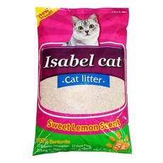 이사벨캣 응고형 (레몬향) 모래 5L (3.76kg)/이사벨캣 응고형 레몬향 모래, 1개