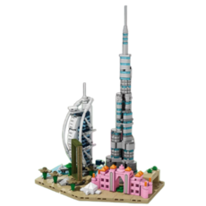 [나노킹-감성블럭] 스카이라인 나노블럭 글로벌 풍경 시리즈 DN185, 1개, 두바이