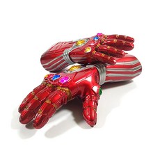 마블 어벤져스 모음 캡틴 아메리카 방패 타노스건틀렛 아이언맨 토르망치, 1개