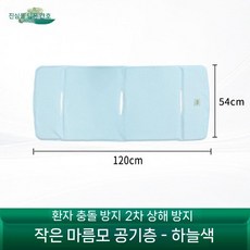 침대 난간 커버 요양원 충돌 방지 가드, 3. 스카이블루 120cmx54cm