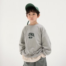 Merci Beaucoup 兒童水洗大學T D2055