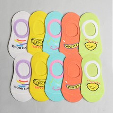 슈가앤 아동용 해피럭 10켤레 덧신세트