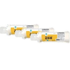 청정원 고소한 순두부, 3개, 350g