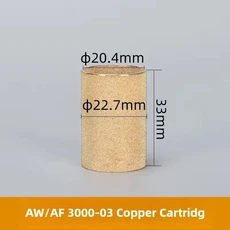 공기 필터 카트리지 AW 2000 요소 구리 섬유, 03 AW AF3000-03 Copper