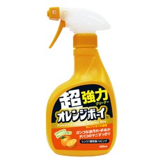 第一石鹼 Orange Boy 柑橘精華強力去油污清潔劑 400ml (補充包/噴霧), 1個, 噴頭 柑橘精油噴霧400ml