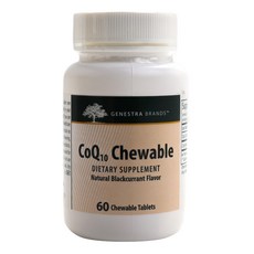 GENESTRA BRANDS 輔酶Q10黑醋栗錠, 1個, 60 件