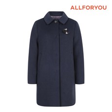 [올포유] 여성 울 캐시미어 혼방 싱글 기본 코트 ALCTM9321-915