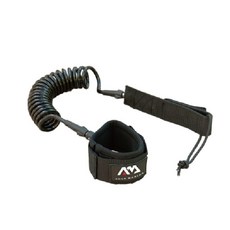 Aqua Marina樂劃SUP槳板衝浪板專用安全腳繩，高彈性衝浪繩，快速釋放設計，確保衝浪安全, 彈簧安全腳繩, 1個