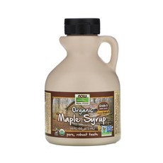 나우푸드 A등급 메이플 시럽 액상 473ml 다크 컬러, 1개