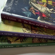 【 臺灣現*貨贈書籤】正版出貨the Chronicles of Narnia 納尼亞傳奇6冊英文冒險小説探險故事書, 123冊