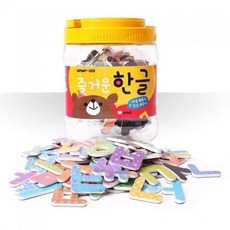 아리아띠 쏙쏙 자석글자 한글 84개입 GWM_WFGKR20, 본상품