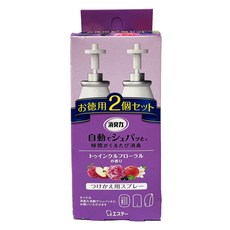 舞味本舖 雞仔牌 自動消臭芳香噴霧 補充瓶 2入組, 1個, 雞仔牌芳香噴霧補充瓶-綜合花香