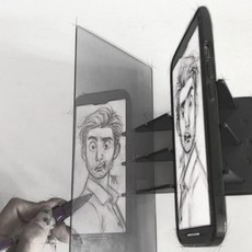 좋은물건연구소 광학 드로잉 보드 스마트폰광학드로잉, 9in