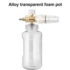 제조자 직접 판매 고압 세척기 거품 스프레이 병 투명 PA Taizhou 모든 구리 세차 물총