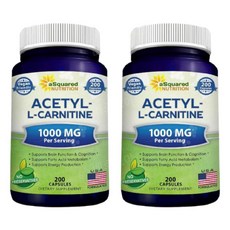 aSquared 아세틸 엘 카르티닌 카르니틴 1000mg 200캡슐 2개