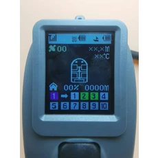 한손으로 2.0 대형 컬러 스크린 GPS 포지셔닝 자동 중첩 보트 낚시 고출력 수정, black