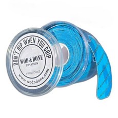 WOD&DONE 舉重體操彈繃：拇指保護貼與手指膠帶，運動防護必備，提升抓握力與安全性, 1個, 透明外殼(無白色貼紙/純透明殼)