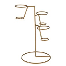 HAKIDZEL 아이스크림 콘 홀더 아이언 아트 디자인 5구 콘 스탠드 약 8.46×5.12×4.72인치 파티나 디저트에 사용하기 편리한 아이스크림 랙