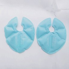 가슴 찜질팩 2개 출산 젖 몸살 마사지 아이스겔 찜질 밀착 수유 냉온