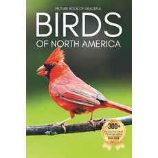 (英文圖書)Picture Book of Graceful Birds of North America: A Calming Collection of Real Bi... 平裝版, Independently Published, 英文