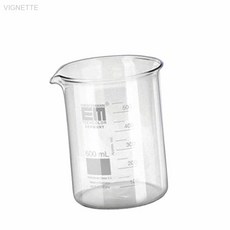 허쉬만 붕규산 유리 비커 25ml 실험기구