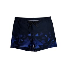 GALA男士泳褲 幾何圖形 平角四角泳褲