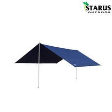 사각 미니 타프 1인용 캠핑카 심지 타프용품 캠핑용품 렉타타프 사각타프 미니타프, 코발트블루