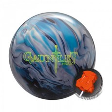 햄머 건틀렛 하이브리드 볼링공 소프트볼, 1개, 블랙솔리드