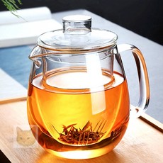내열유리 차포트 600ml 티거름망
