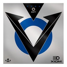 엑시온 XIOM 탁구 고무 베가 O 소프트 뒤 스핀 통제 레드 1.9 850050, 1개, 상세페이지 참조