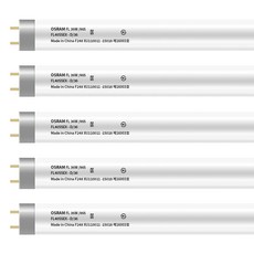 오스람 FL FHF 직관형광등 36W 6500K 사무실형광등, 5개, 주광색