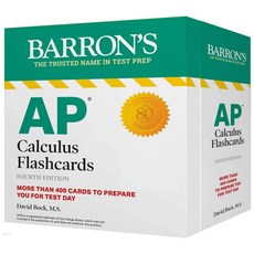 AP Calculus Flashcards 4/E, barron's