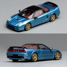 모터헬릭스 혼다 NSX-R NA2 GT 레이싱 모형 자동차 프라모델 다이캐스트 1:64, 블루 M65503