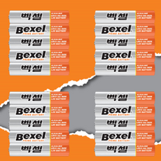 벡셀 알카라인 AAA건전지, 20개입, 3개