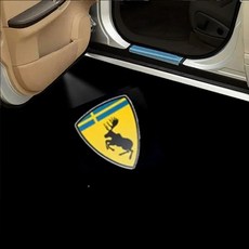 폴스타 자동차 도어 웰컴 라이트 프로젝터 고스트 섀도우 램프