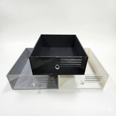 렉사육장 2호용 아크릴포맥스터브 레이져타공형, 1개, 화이트