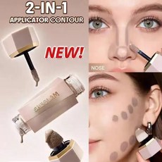 sheglam雙頭修容液 陰影鼻梁側影自然暈染灰調soft tan, Soft Tan, 1個