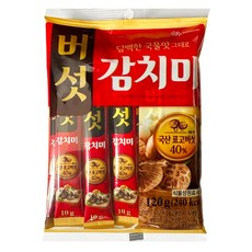 대상 버섯 감치미, 120g, 3개