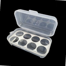 캠핑 계란 보관함 휴대용 투명 플라스틱 수납케이스 야외 냉장고 정리함 트레이, 1개, 상세페이지 참조