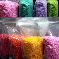 미술재료 다용도 1kg 어항 16색 색모래 등 칼라모래 미술재료모래 수족관장식 색자갈, 칼라스톤1kg2호주
