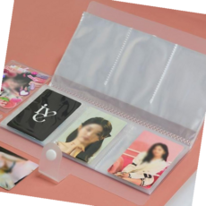 포카 가로 3인치 앨범 미니 폴라로이드 사진첩 투명, 본상품