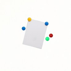 학습교구 화이트보드 자석 냉장고 자석 메모 자석 클립, 1개
