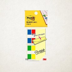 3M 포스트잇 플래그 인덱스 분류용 필름 커버형 1개입 683-4KP