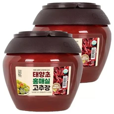 홍매실 고추장 2kg 2개, 1개