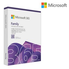 마이크로소프트 MS 오피스 365 Office Family (1년) PKC, MS 365 Family PKC