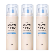 닥터바이 덴탈클린 강아지 치약 입냄새 구취 치석 제거 바르는 치약, 50g, 3세트