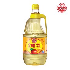 오뚜기 2배 사과식초, 1.8L, 2개