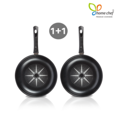 리빙홈시스 국산 다이아몬드 코팅 후라이팬 2종 후라이팬20cm + 후라이팬20cm, 1+1 (후라이팬20cm+후라이팬20cm), 1개