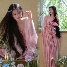 만삭사진옷 촬영 쉬폰 만삭 임산부 주수 원피스 커플 오픈숄더 롱 사진 셀프촬영